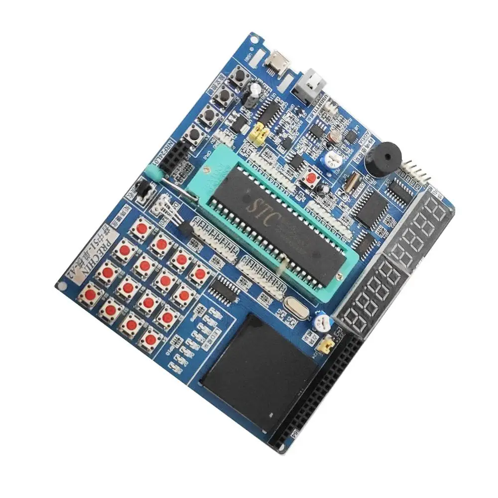 51 MCU Development Board 51 MCU Learning Board Experiment Board stc89c52 Kit MCU