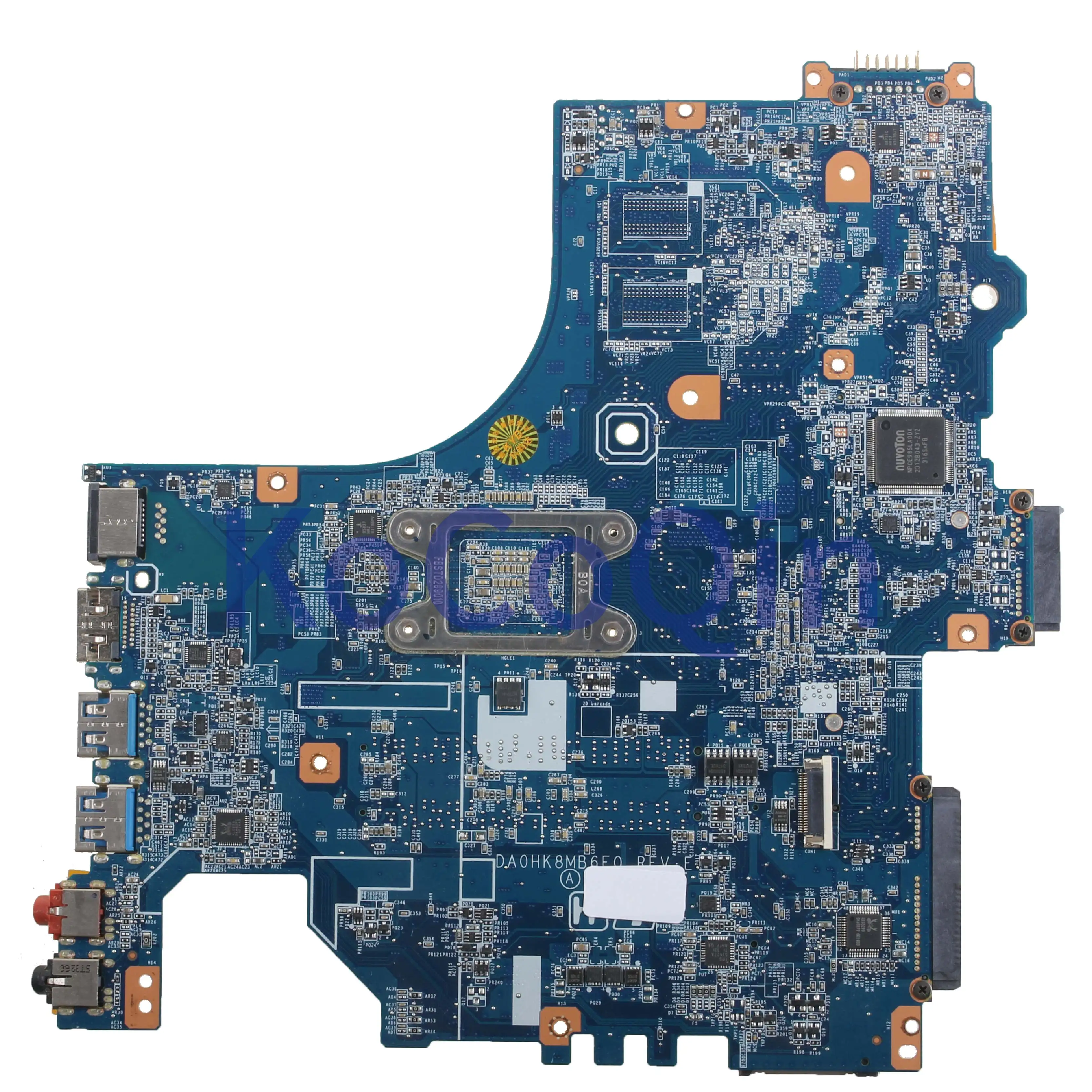 Imagem -03 - Kocoqin-placa-mãe para Laptop Sony Modelo Svf142 Svf142c29u Core I53337u Hk8 A1944994a Da0hk8mb6e0