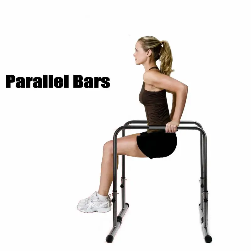 

Portable Fitness Home Parallel Bars Can Load 200KG, Horizontal Bar Workout Dip Bar Dip Station, Push-Up Bars Training Equipment