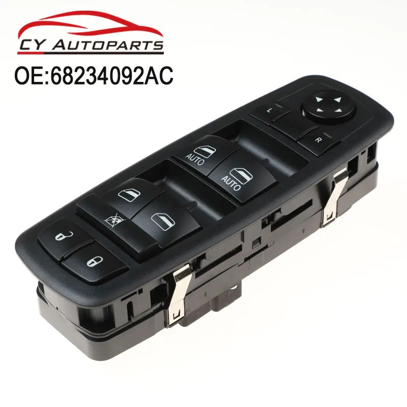 

New High Quality Drivers Side Left Master Window Switch For 2017-2019 Chrysler Pacifica 68234092AC