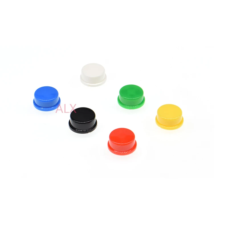 50PCS round Tactile Button caps for B3F-4055 12X12X7.3MM Micro TACT Key SWITCH FOR ARDUINO 12*12*7.3MM 12X12X7.3 SWITCHES