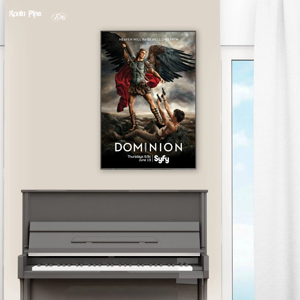 Dominion Movie Poster Art Print Canvas Painting Wall Pictures Living Room Home Decor (No Frame)