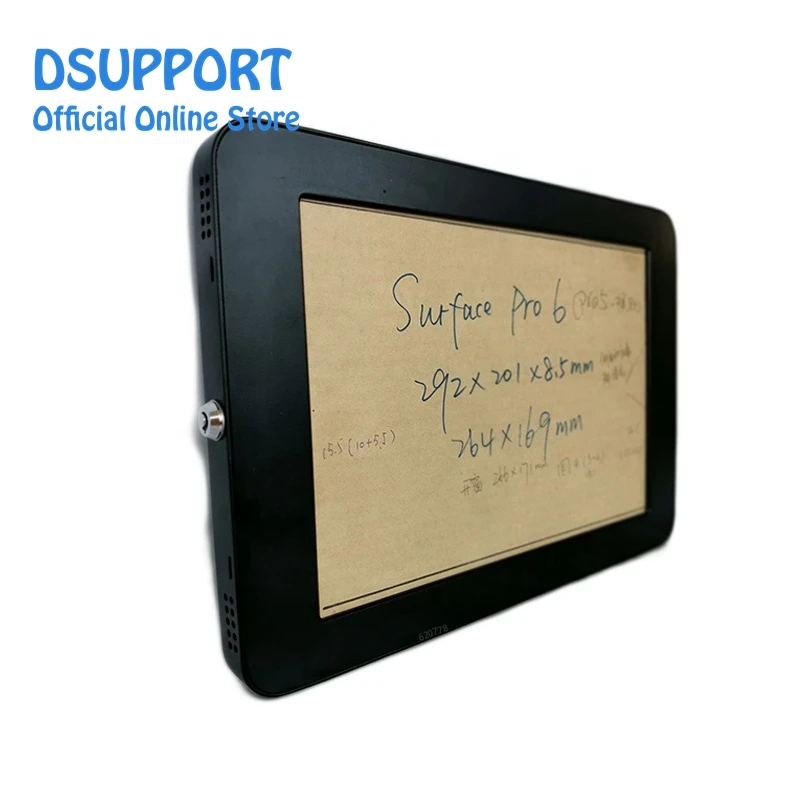 12.3'' 표면 프로 6/7용 알루미늄 합금 태블릿 PC 벽걸이형 도난 방지 디자인 디스플레이 스탠드