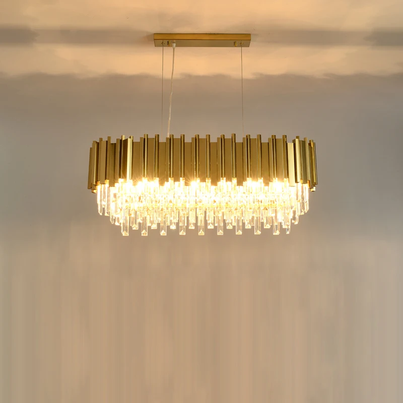 

LED Black Chrome Silver Gold Round Oval lustre Suspension Luminaire Lampen Hanging Lamps.Pendant Lamp.Pendant light For Foyer