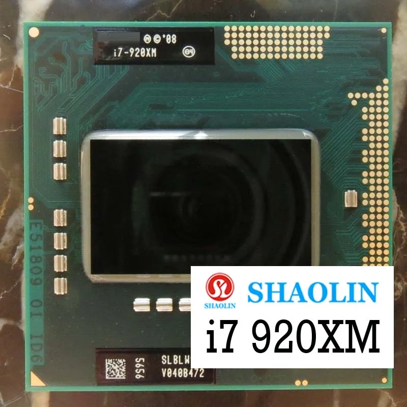 

40%off i7-920XM i7 920XM 2.0 GHz Quad-Core Eight-Thread CPU Processor 8M 55W Socket G1 / rPGA988A Original SHAOLIN