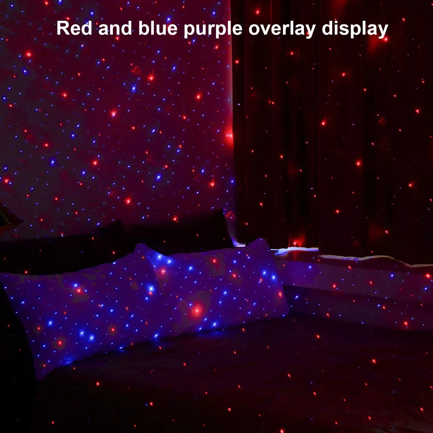Romantic LED Starry Sky Night Light 5V USB Powered Galaxy Star Projector Lamp for Car Roof Room Ceiling Decor Plug and Play