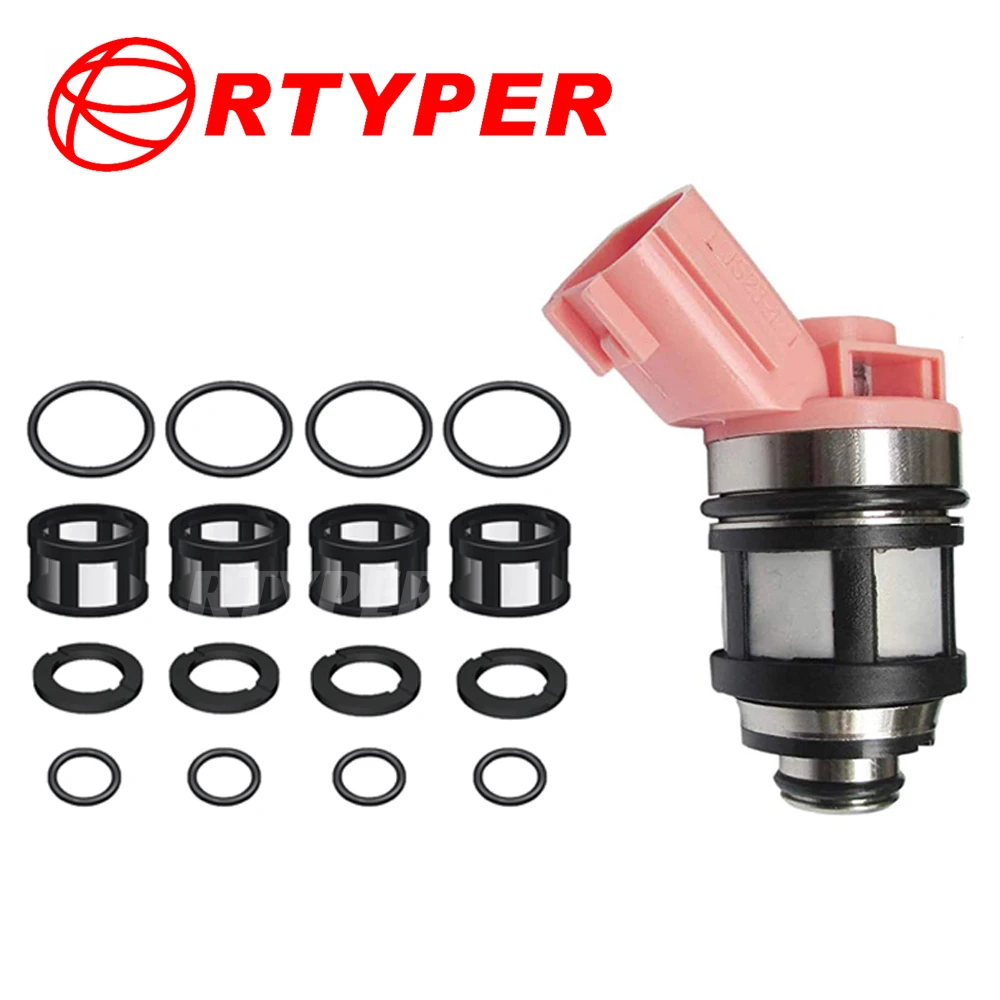 

4 комплекта 16600-9S200 JS23-4 ремонтный комплект топливной форсунки для Nissan Quest Frontier Pathfinder Xterra Pickup NP300 3,0 3,3 л 16600-1S700