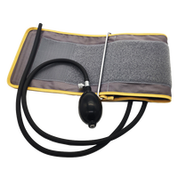 Universal Sphygmomanometer Cuff Double Tube Armband Medical Household Strap Accessories Cotton Cuff With D-ring Sphygmomanometer