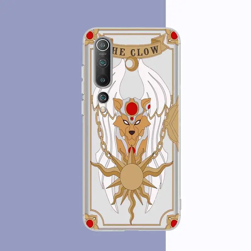 Cartoon Card Captor Sakura Phone Case For Redmi Note 5 7 8 9 10 A K20 pro max lite for Xiaomi 10pro 10T