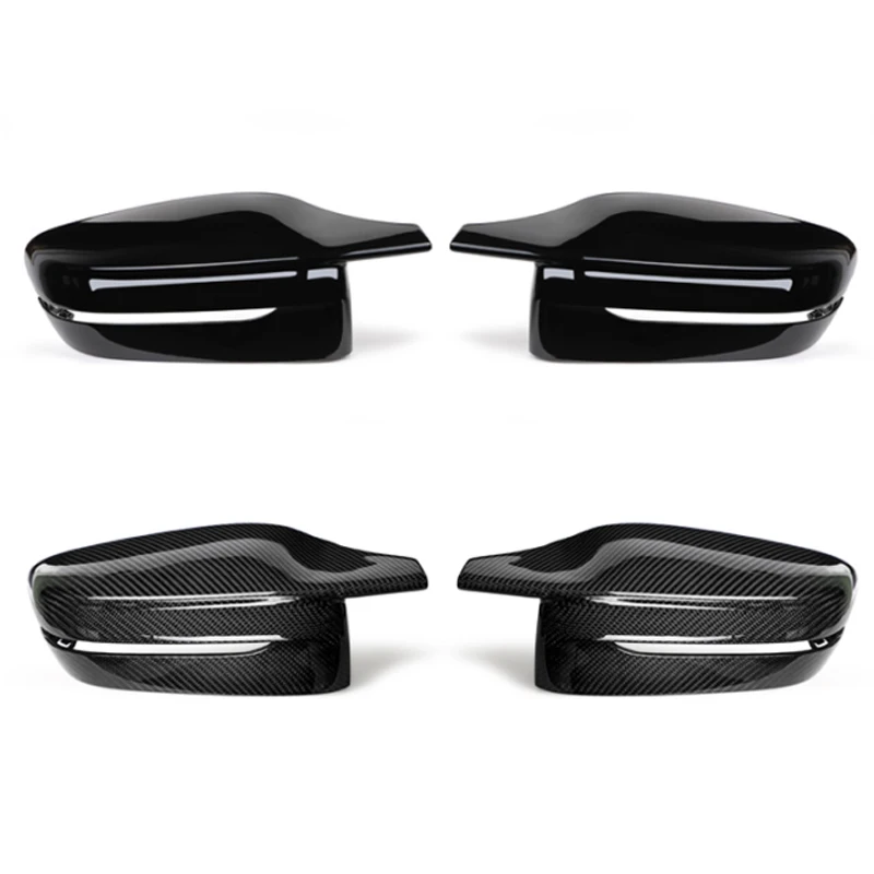 G30 G38 tapas de cubierta de espejo retrovisor lateral negro brillante para BMW 2 3 4 5 7 Series G20 G21 G28 G22 G11 G12 G42 M4 estilo LHD RHD