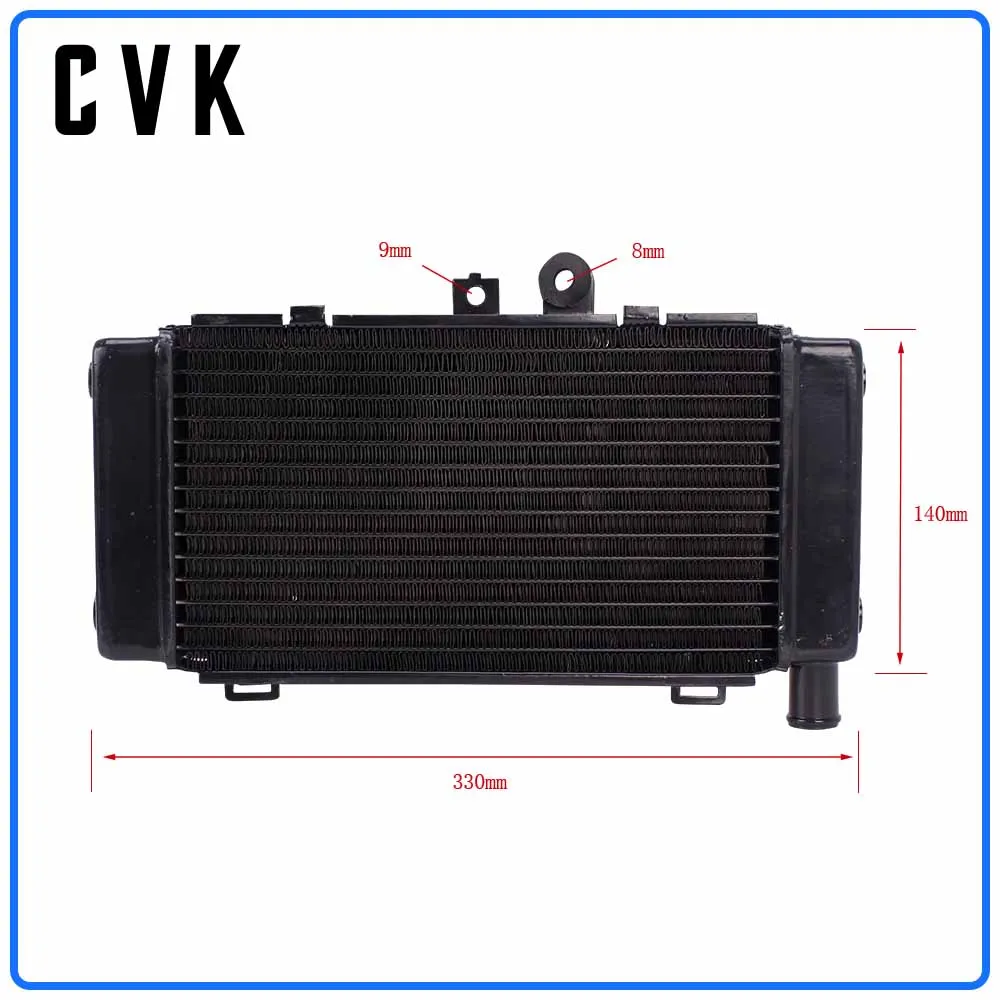 CVK Radiator Cooler Cooling Water Tank For Honda CB250 Hornet250 Hornet CB 250 1997 1998 1999 2000 2001 2002 2003 2004 2005-2008