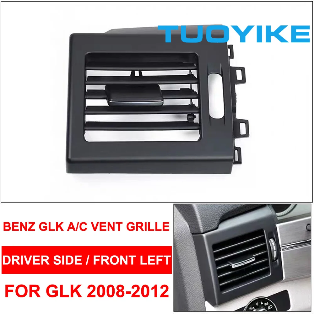 LHD RHD Car AC Front L R Console Central Air Conditioner Vent Grille GLK Panel Cover For Mercedes Benz GLK300 GLK350 08-12 X204