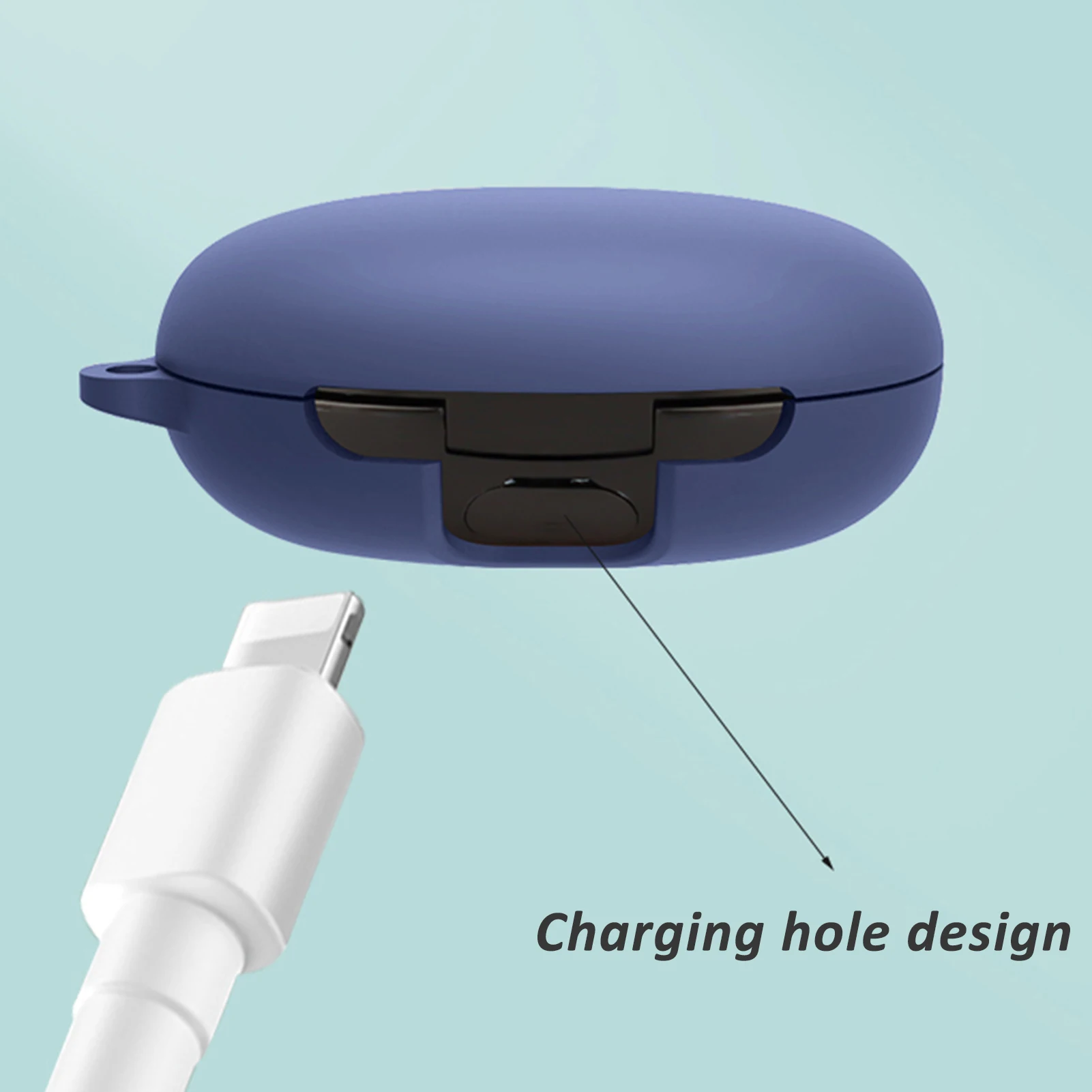 For Soundcore Liberty 2 Pro Bluetooth Earphone Protective Case Shockproof Anti-scratch Liquid Silicone Earphone Cover Shell