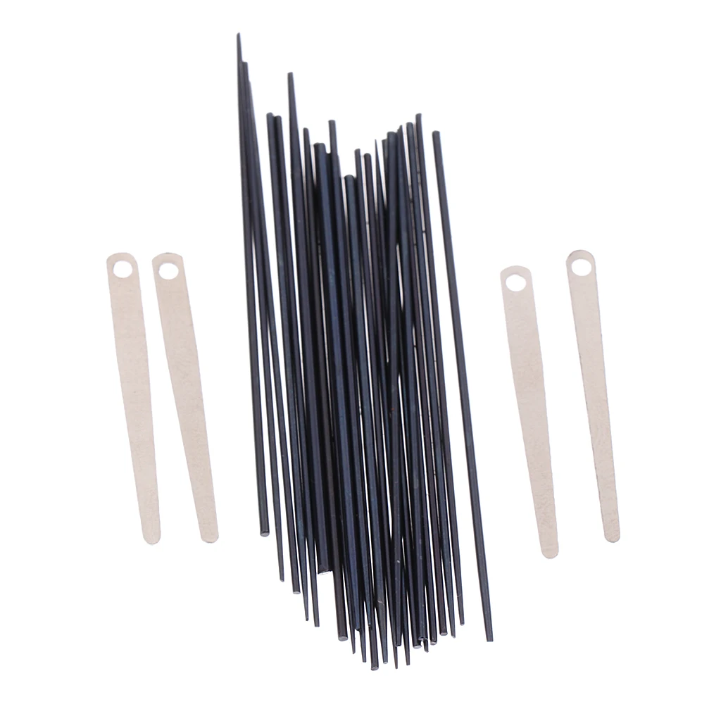 Durable 1 Set Metal Leaf Springs+Spring Needles For Saxophone Replacement Parts