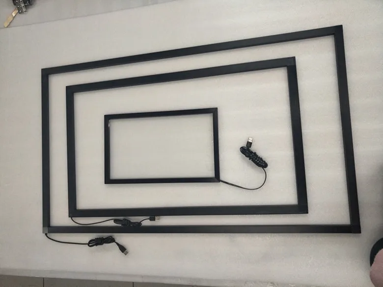 Xkit de sobreposição de tela multitoque, 86 polegadas, sem vidro, com infravermelho, 10 pontos