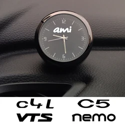 Car Clock Watch For Citroen C1 C2 C3 C4 C5 C6 CELYSEE C8 C-ELYSEE AMI Berlingo C.CROSSER CACTUS JUMPY NEMO Picasso Pluriel Xsara