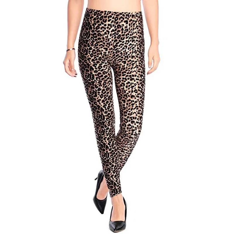 VISNXGI Casual Workout legginsy Push Up moda kamuflaż drukowanie elastyczność Legging Fitness z nadrukiem legginsy na co dzień dla kobiet