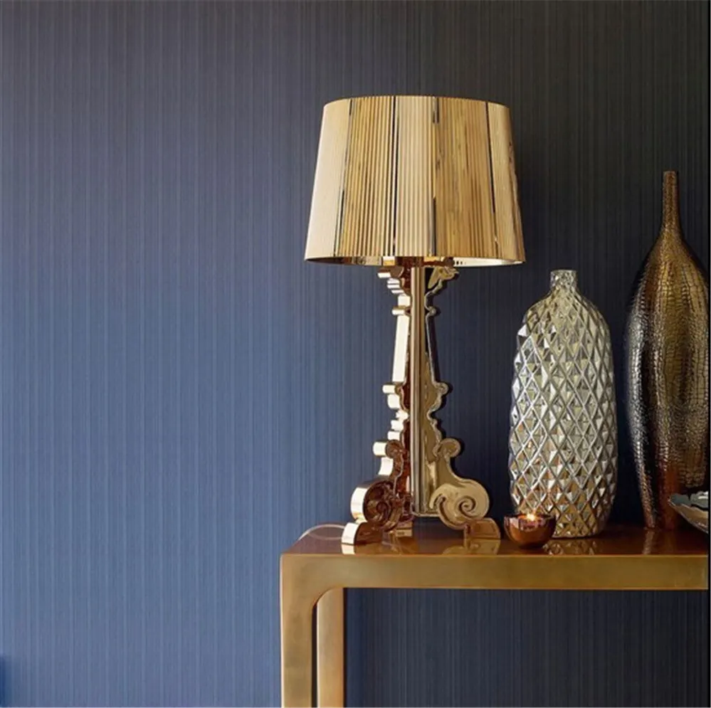 Nordic Italian Design Led Table Lamp Home Decoration Living Room Bedroom Light Transparent Colored Acrylic Night Stand Lamps