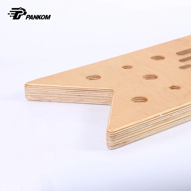 120x30cm Rock Climbing Board Wooden Climbing Fingerboard Indoor Wall Mounted Fitness Rock Climbing Training Tool Pull Up Workout