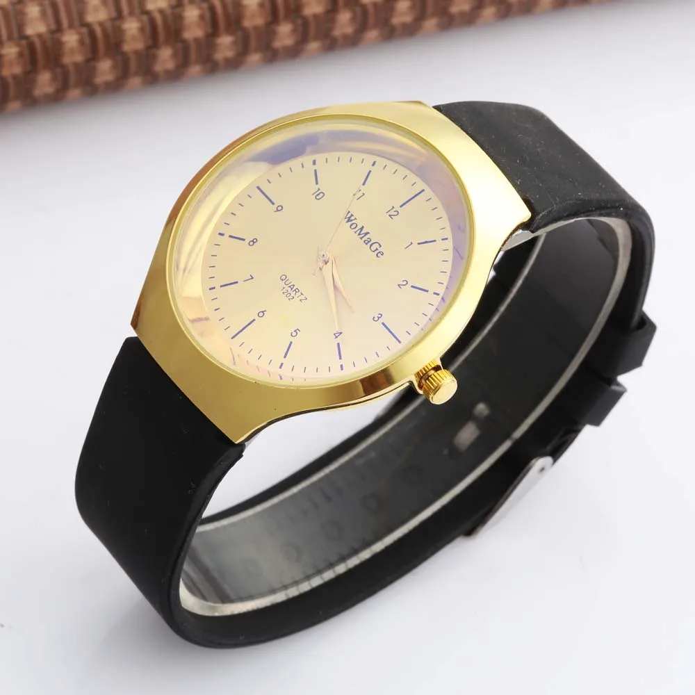 

WOMAGE Watch Mens Watches Men Sports Watches Silicone Band Quartz Watches Man Watch relogio masculino reloje hombre montre homme