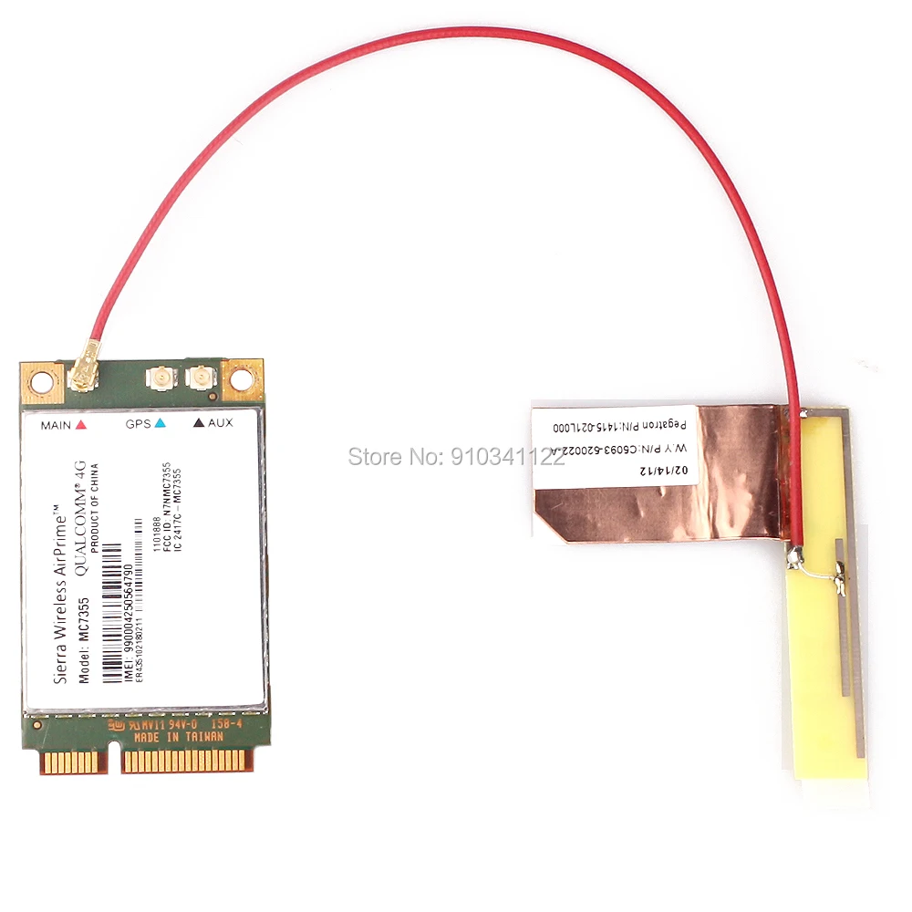 

Sierra Wireless AirPrime MC7355 AT&T 4G LTE /HSPA+ 100Mbps PCI-E M.2 Module WiFi WWAN Card