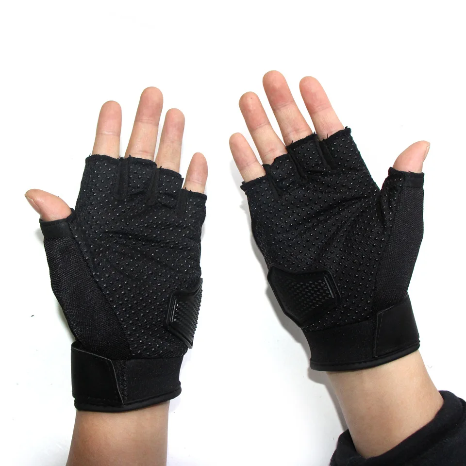 Motorcycle Glove Guantes Moto Half Finger Outdoor Motorbike Racing Riding Bicycle Gloves Protective Gears Comfortable