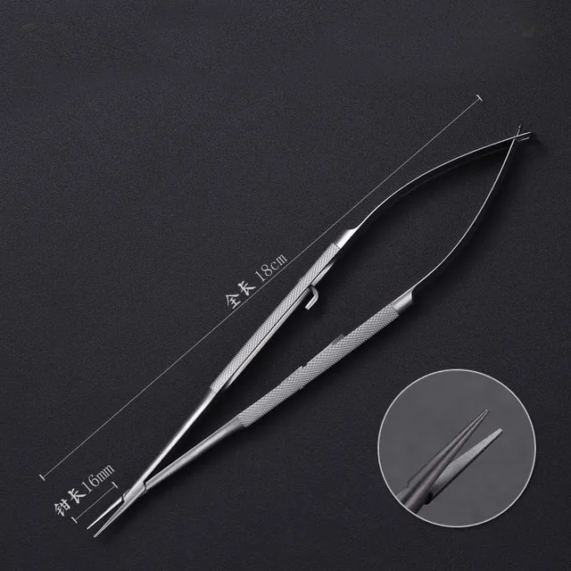 Uchwyt na igły typu Micro-lock 12cm14cm16cm18cm uchwyt na igły typu długopis samoblokujący uchwyt na igły instrumenty chirurgiczne
