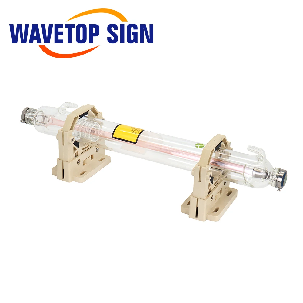 WaveTopSign Co2 Laser Tube Length 500mm 20W Laser Glass Tube Dia. 50mm use for CO2 Laser Engraving and Cutting Machine