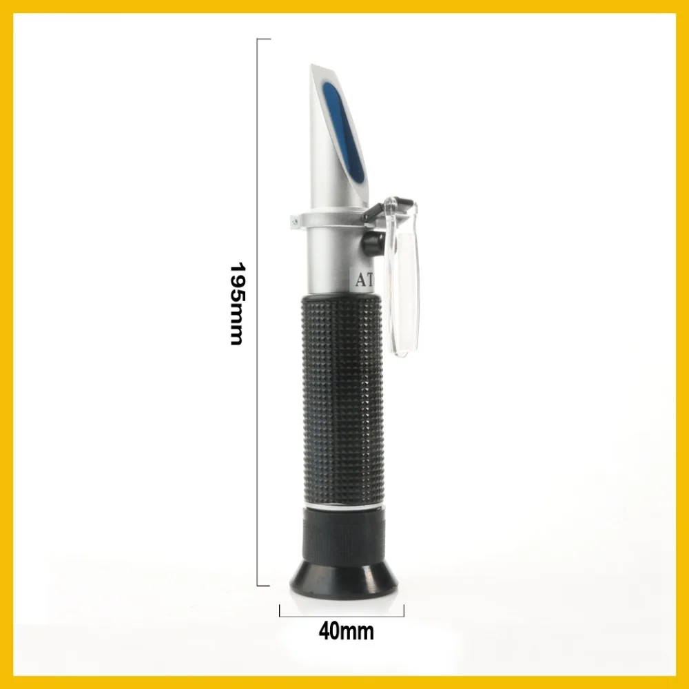 Рефрактометр RZ RZ118 0 ~ 100%, измеритель соленой воды в аквариуме