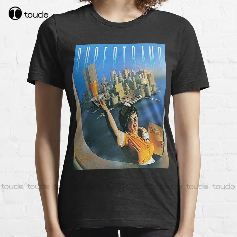 Supertramp T-Shirtsupertramp Classic T-Shirt Mens Tee Shirts Custom Aldult Teen Unisex Digital Printing Tee Shirt Fashion Funny