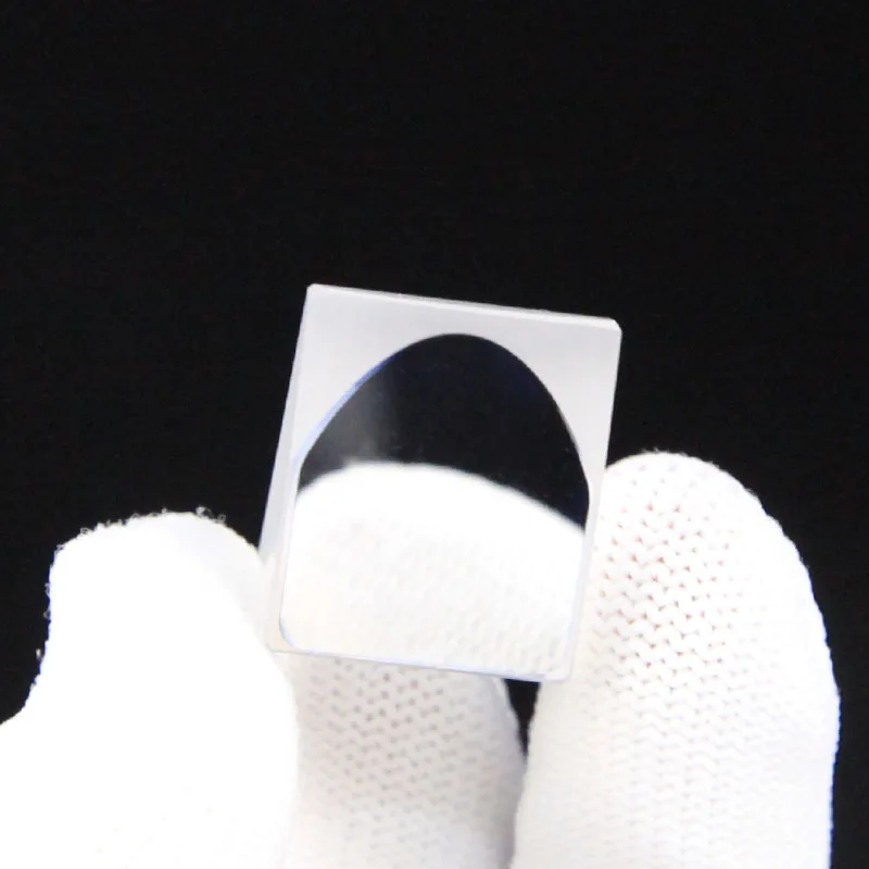 Tùy Chỉnh Nửa Pentaprism Lớp Phủ Quang Học Xử Lý Kính Cường Lực Xử Lý Lăng Kính Nhôm Mạ Một Mặt
