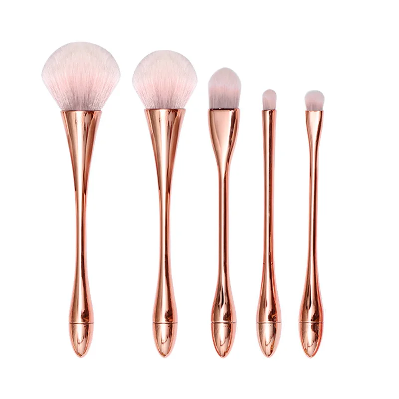 Ensemble de 5 pinceaux de maquillage pour petite taille, outils de beauté