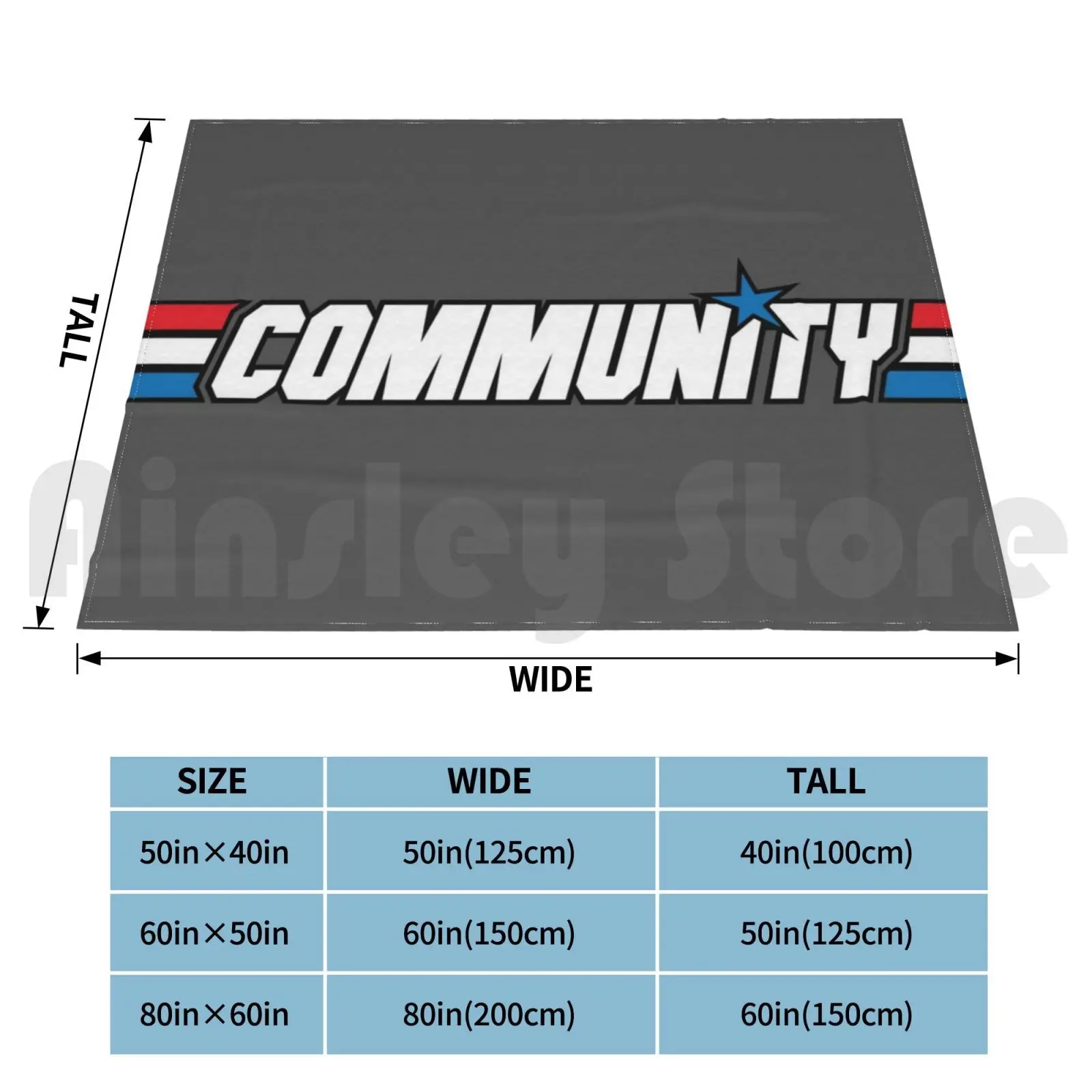 Community-Gijoe Blanket Fashion Custom Community Greendale College Gijoe Winger Britta Jeff Dean