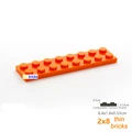 10 piezas de color naranja