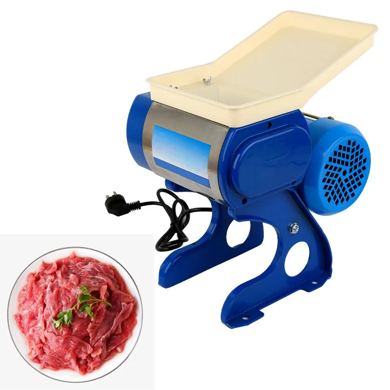 

370W 220V Household Electric Food Meat Slicer Meat Grinders Meat Mincer Food Processor Meat Slicing Machine 50Kg/H