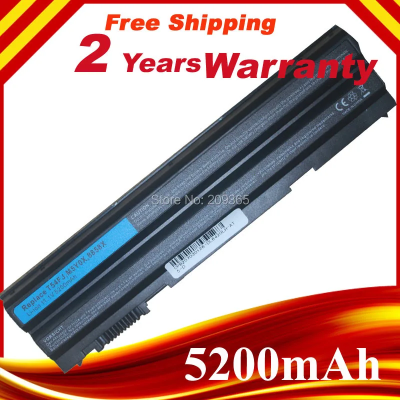 Laptop Battery For Dell 8858X 8P3YX 911MD Vostro 3460 3560 Latitude E6420 E6520 For Inspiron 7420 7520 7720 5420 5520 5720