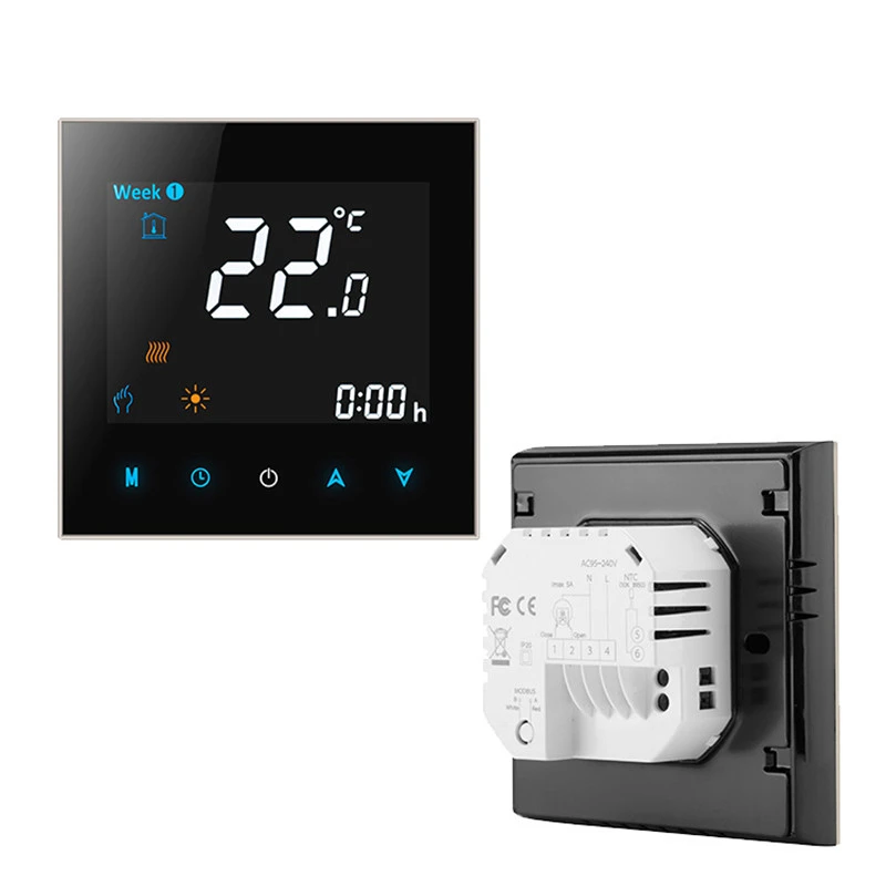 

Heating Boiler Temperature Controller MODBUS High Precision Intelligent Programming Liquid Crystal Measuring Meter Bht-3000