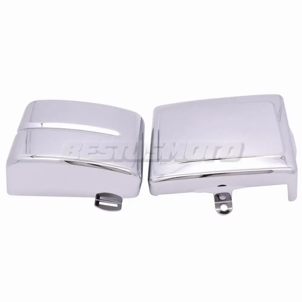 Motorcycle Left Right Side Fairing Battery Cover For Harley Dyna Street Fat Bob Super Glide Wide Glide Switchback 2012-2017