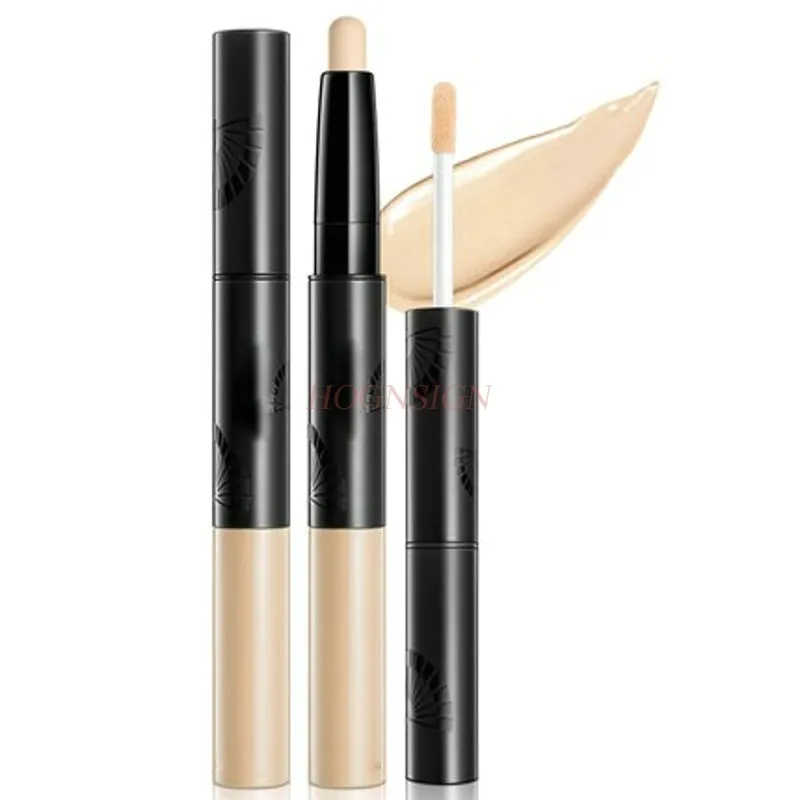 Whitefly Double-head Concealer Stick Waterproof And Moisturizing Cover Spotted Pen Black Eye Concealer Cream Sale