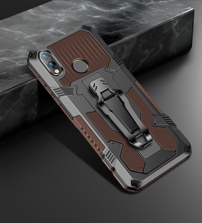 Phone Case For Xiaomi Redmi Note 5A 8A 6 4X 4 4A 5 6A 7 7A 8 8 Pro Luxury Shockproof Magnetic Armor Protect Bring Bracket Cover