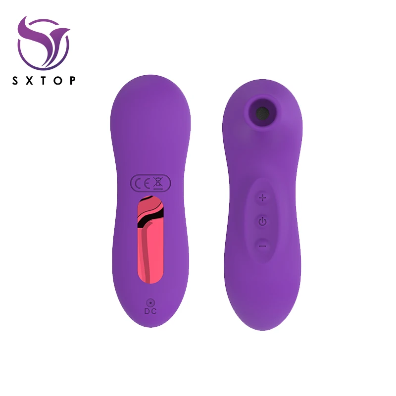 Vibratore di aspirazione del clitoride pompino leccare la lingua G Spot Strap on clitoride stimolatore capezzolo succhiare giocattoli erotici del sesso per le donne