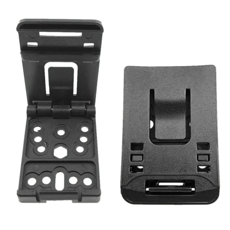 

Tactical Waist Belt Loops Clip for DIY Knife Kydex Sheath Gun Holster/Sheath Mount Tek Lok Clip with Button Accessories