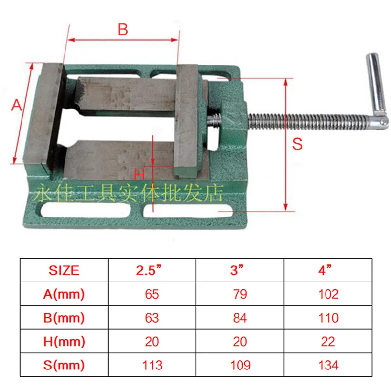 Imagem -06 - Prensa de Ferro Fundido de 2.5 Polegadas Ferramenta Pinça Plana de Precisão para Prender em Madeira Ferramenta para Marcenaria