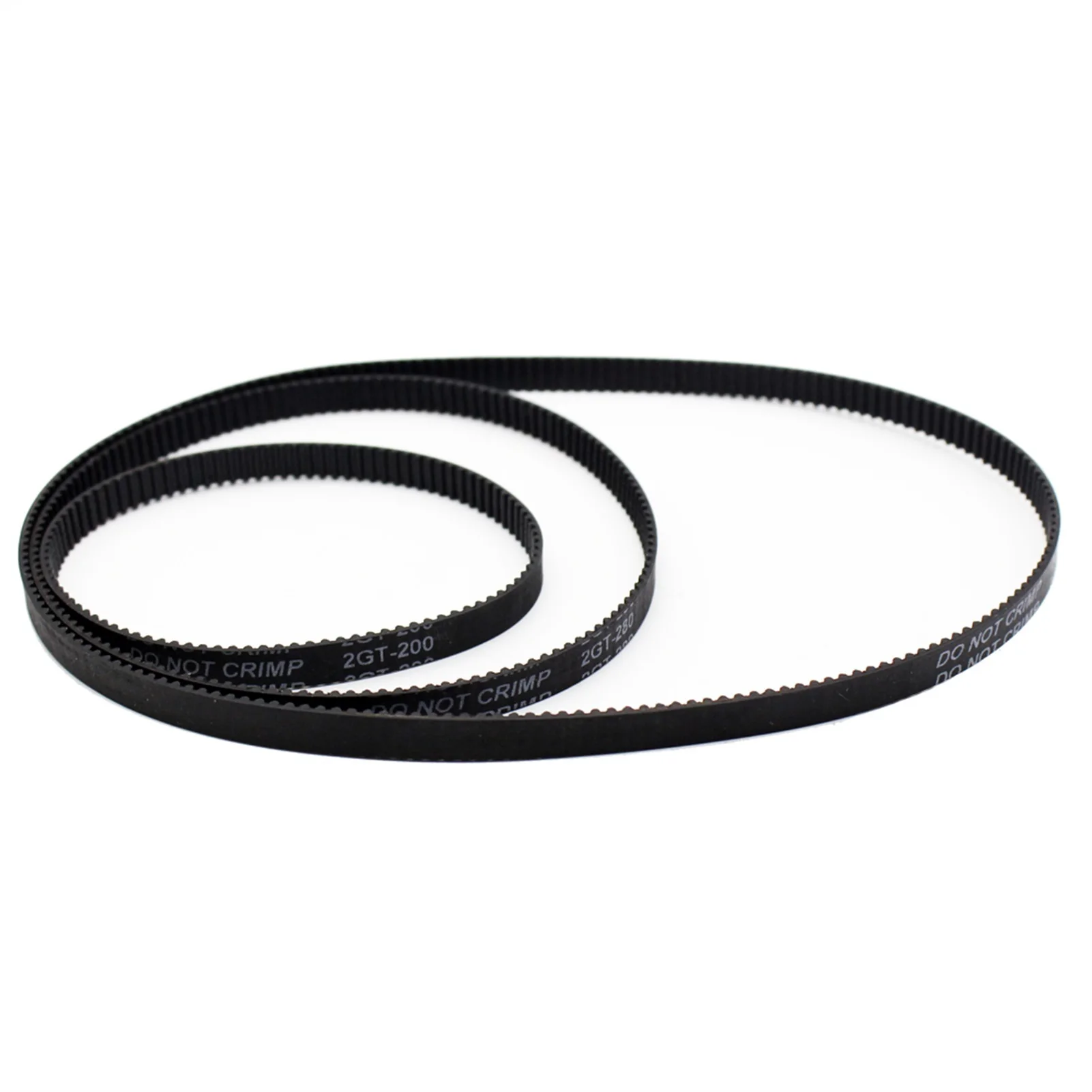 GT2 Closed Loop Timing Belt Rubber 2GT 6mm 3D Printers Parts, Length 110 112 122 158 200 280 300 400 610 852 mm, Synchronous