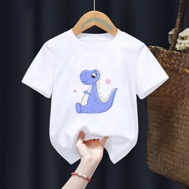 Camiseta blanca con estampado del Día de la madre para niños y niñas, ropa divertida Harajuku Kawaii, ropa Y2K para bebés, envío directo