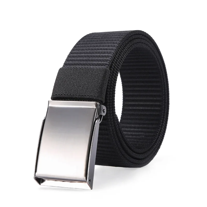 

New Sports Outdoor Men's and Women's Belts Nylon Lightweight Smooth Buckle Webbing Belts Belts for Women Luxury Designer Brand