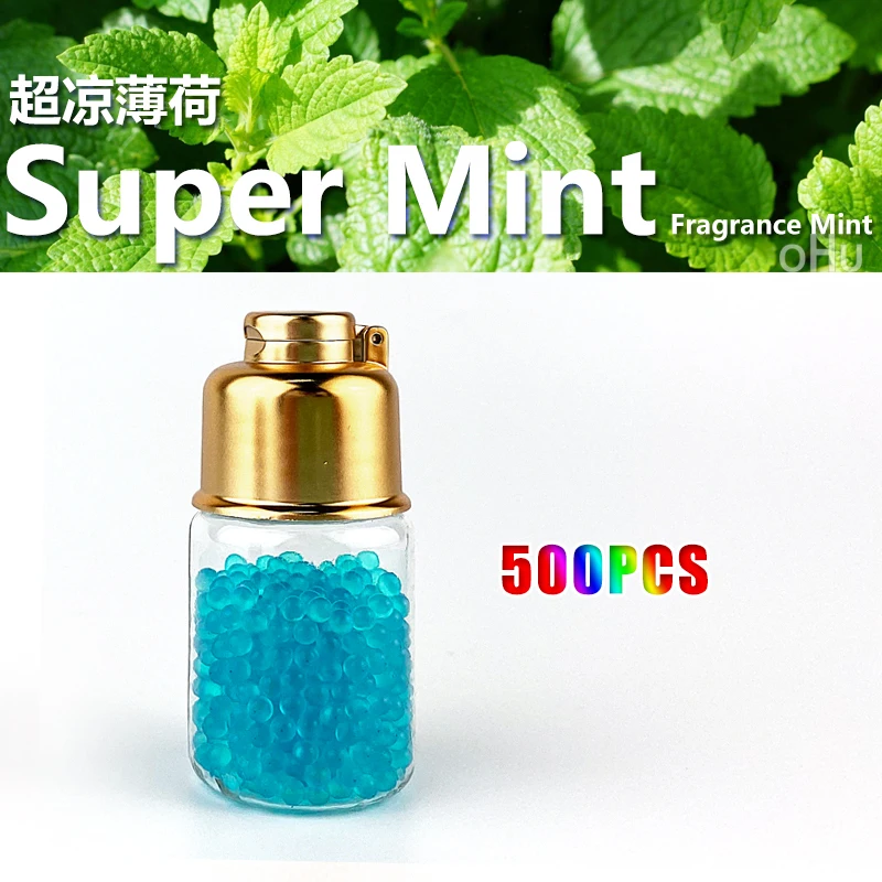 Aggiorna la scatola di Capsule con filtro per sigarette portatile semplice perline di scoppio miste sapore di frutta di ghiaccio per sigarette custodia pop Super menta