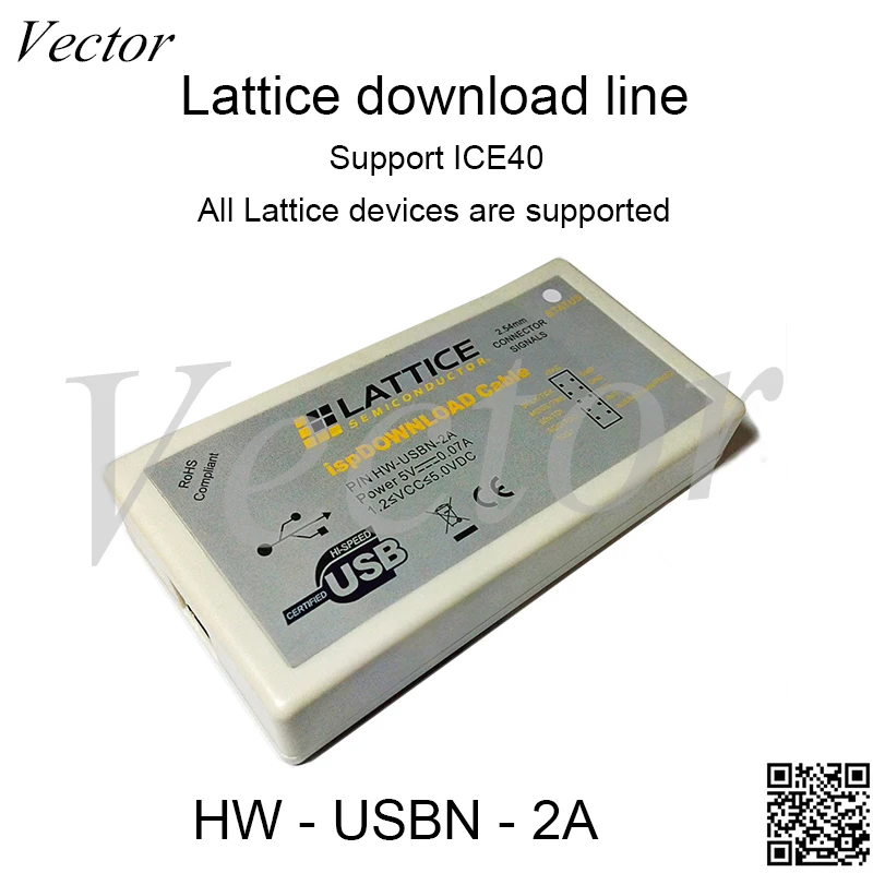 USB Download Line Downloader HW-USBN-2A FPGA CPLD ISP Simulation Burner