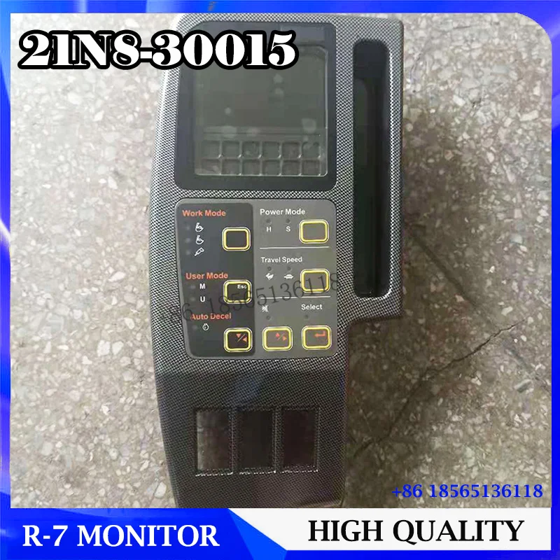 

R110-7 R210-7 R225-7 Excavator Monitor Display Panel 21N8-30015 for Hyundai Excavator