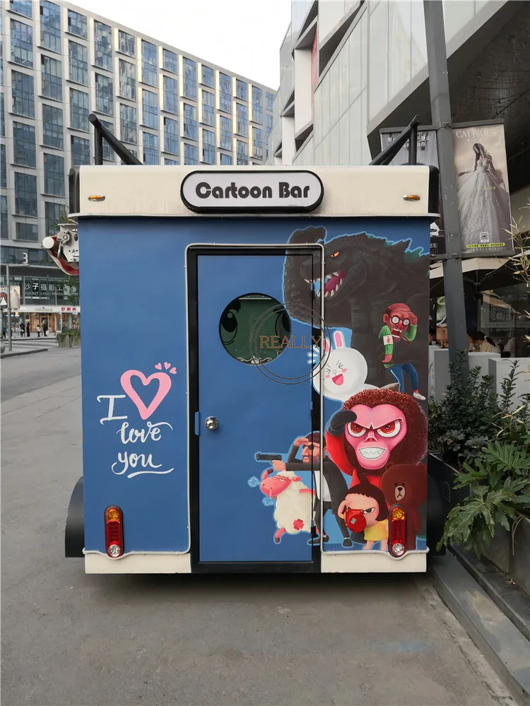 Mini carrito de comida rápida,